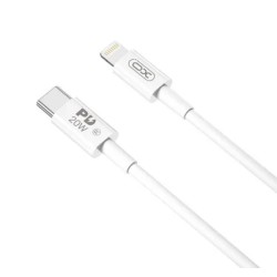 Кабель Hoco. Type-C  -  Lightning для смартфонів 1 метр Білий