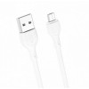 Кабель Micro USB XO-NB200 для смартфонів Xiaomi Redmi 6 / Xiaomi Redmi 6A 1 метр Білий
