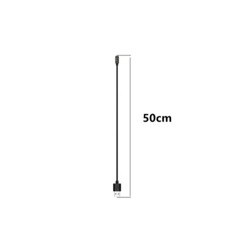 Магнитный USB кабель на смарт-часы Xiaomi Redmi Watch 2 50 см. Черный