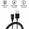 Зарядний USB кабель на розумний годинник Garmin Forerunner 935 / Garmin Quanix 5 100 см. Чорний