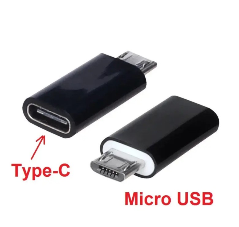 Перехідник із Micro на TYPE-C для смартфонів та інших пристроїв / Білий