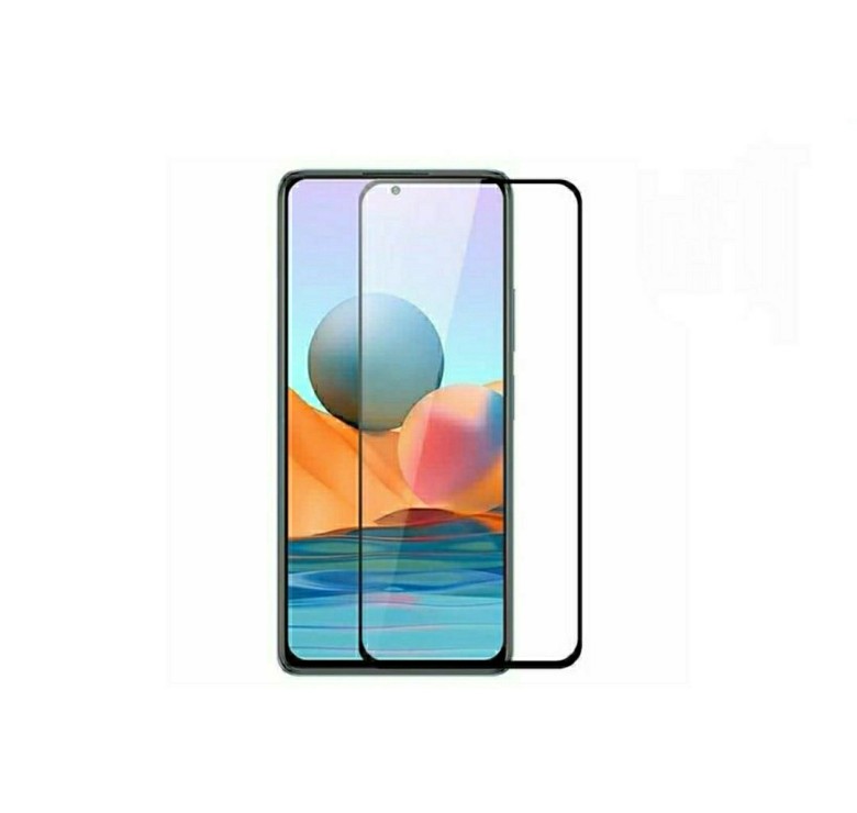 Загартоване захисне скло на Xiaomi Redmi Note 10 Pro Чорна рамка
