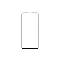 Загартоване захисне скло на Samsung Galaxy A71 (A715)  Чорна рамка
