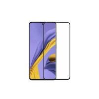 Загартоване захисне скло на Samsung Galaxy A72 (A725)  Чорна рамка