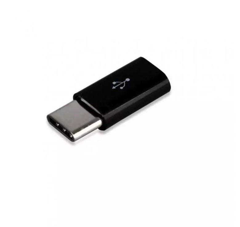 Перехідник з TYPE-C на Micro для смартфонів та інших пристроїв Чорний