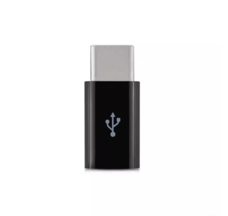 Перехідник з TYPE-C на Micro для смартфонів та інших пристроїв Чорний
