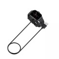 Магнітний USB кабель на годинник Huami Amazfit GTR 2e Sim A2014 / Huami Amazfit T-Rex Pro A2011 50 см. Чорний