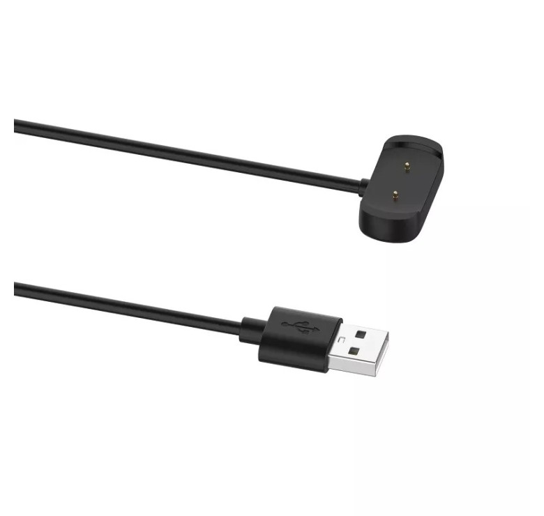Магнітний USB кабель на годинник Huami Amazfit GTR 2e Sim A2014 / Huami Amazfit T-Rex Pro A2011 50 см. Чорний