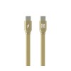 Кабель Remax RC-046a Type-C на Type-C для смартфонів 1 метр Золотий