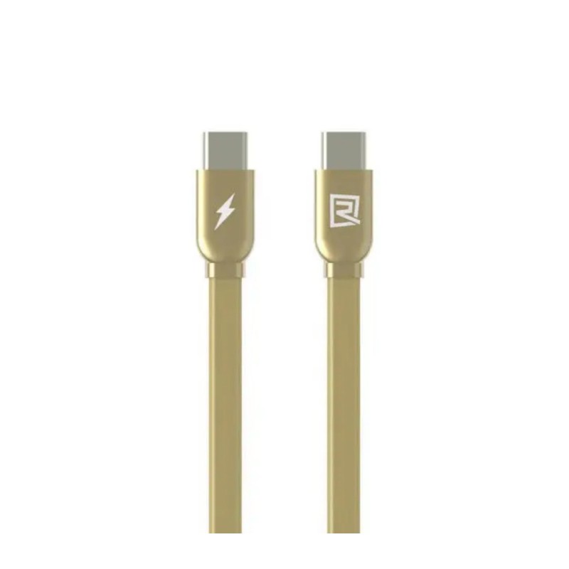 Кабель Remax RC-046a Type-C на Type-C для смартфонов 1 метр Золотой