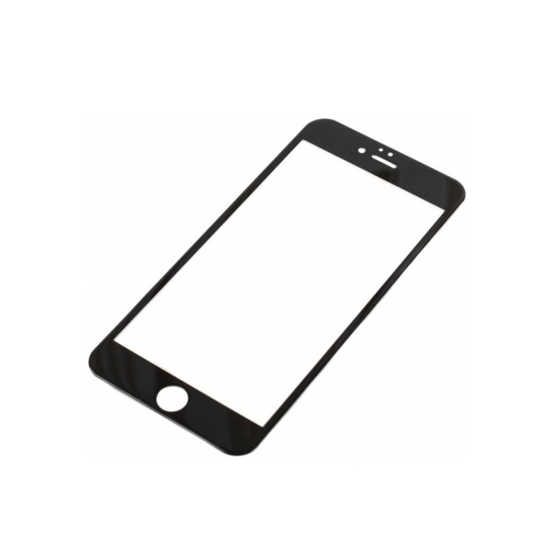 Загартоване захисне скло на Iphone 6 Plus Повне покриття Чорна рамка