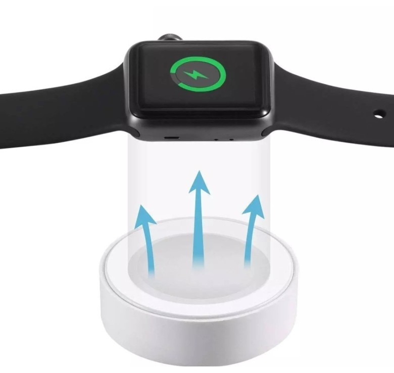 Безпровідний зарядний пристрій для годинників Apple watch 1 метр Білий