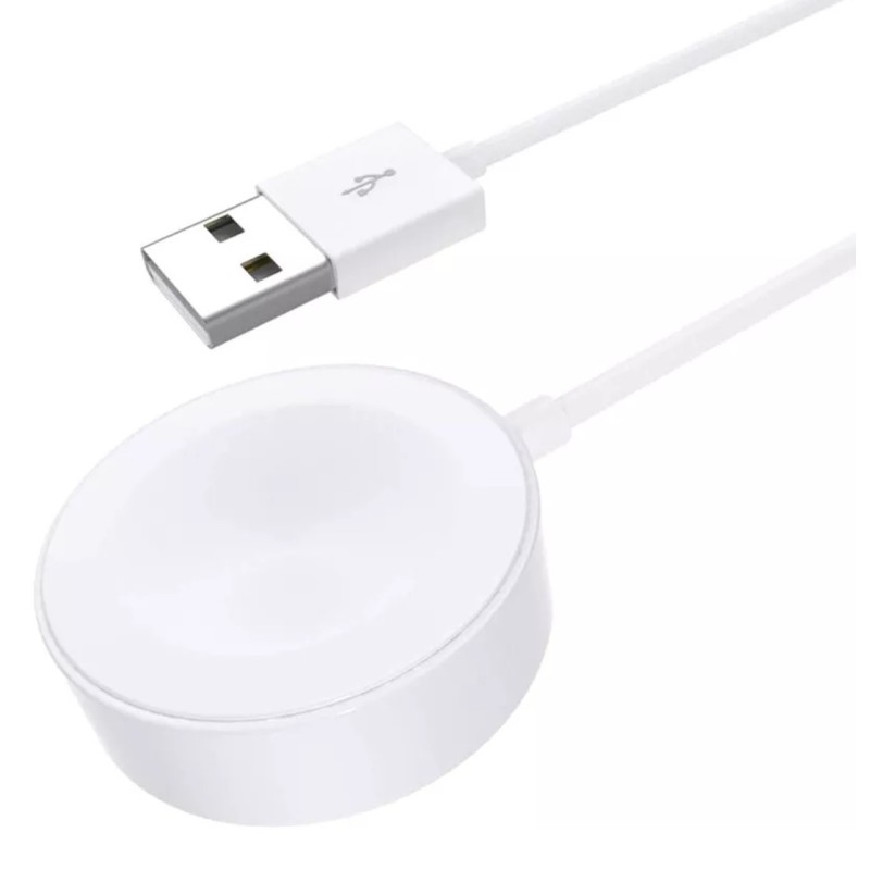 Беспроводное зарядное устройство для часов Apple watch 1 метр Белый