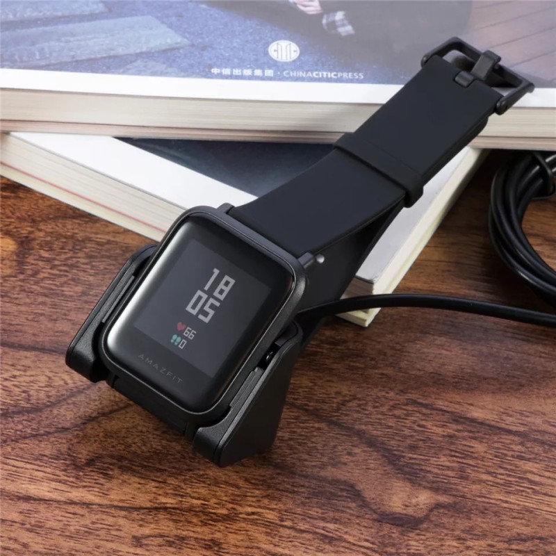 Зарядна USB станція для Amazfit Bip A1608 (1 метр) Чорний