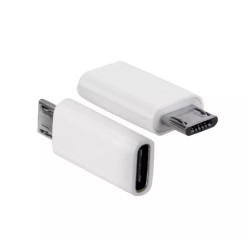 Переходник с Micro на TYPE-C для смартфонов и других устройств / Белый