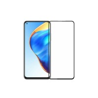 Загартоване захисне скло на Xiaomi Mi 10T Pro 5G Чорна рамка