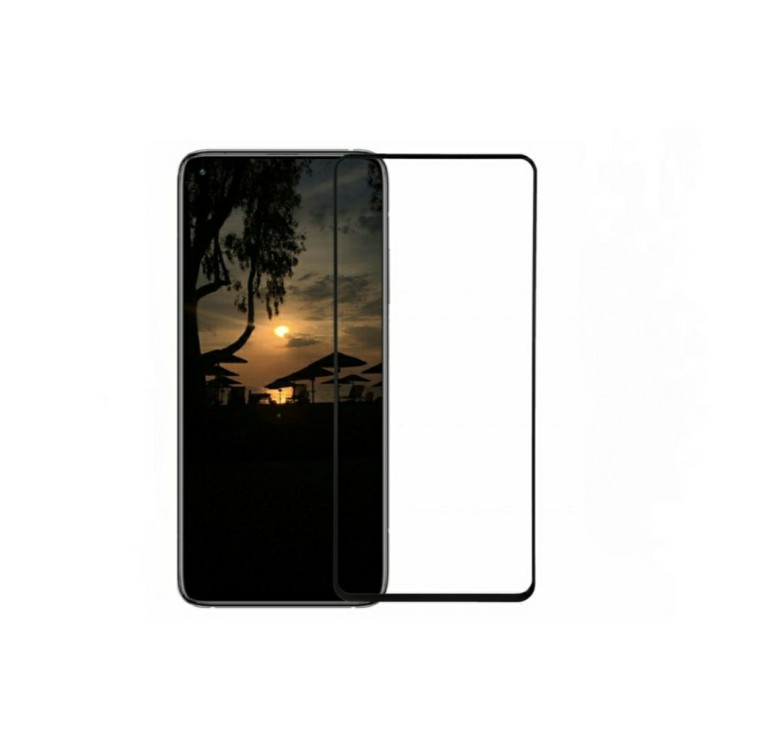Загартоване захисне скло на Xiaomi Redmi K30s Чорна рамка
