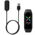Зарядний USB кабель на розумний годинник Oppo Band AB96 100 см. Чорний