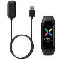 Зарядний USB кабель на розумний годинник Oppo Band AB96  100 см. Чорний