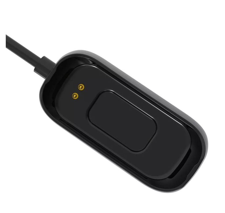 Зарядний USB кабель на розумний годинник Oppo Band AB96 100 см. Чорний
