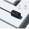 Зарядний USB кабель на розумний годинник Oppo Band AB96 100 см. Чорний