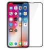 Загартоване захисне скло на Iphone XS Max / Повне покриття / Чорна рамка
