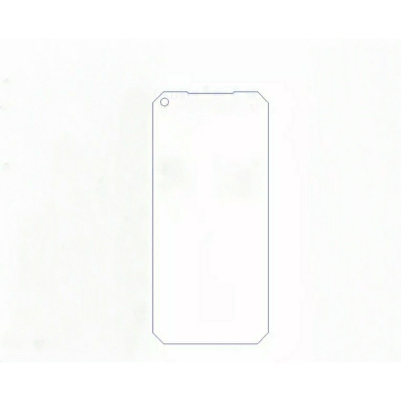 Закаленное защитное стекло на Oukitel WP7 Полноразмерное Прозрачное