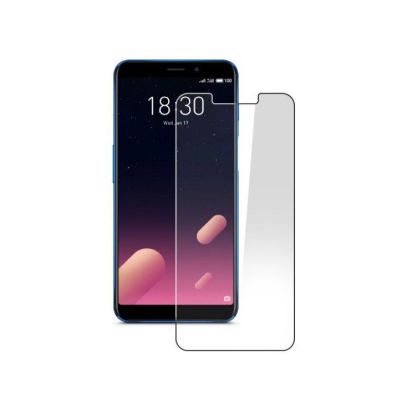 Загартоване захисне скло на Meizu M6S / Без рамки / Прозрачне