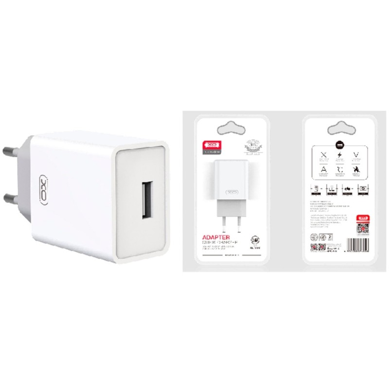 Оригінальний блок живлення XO-L93 / 5 вольт / 2.4 Ампера / Білий