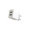 Блок живлення XO-L75 з кабелем lightning для Iphone / 5 вольт 2.4 Ампера / 2 USB / Білий