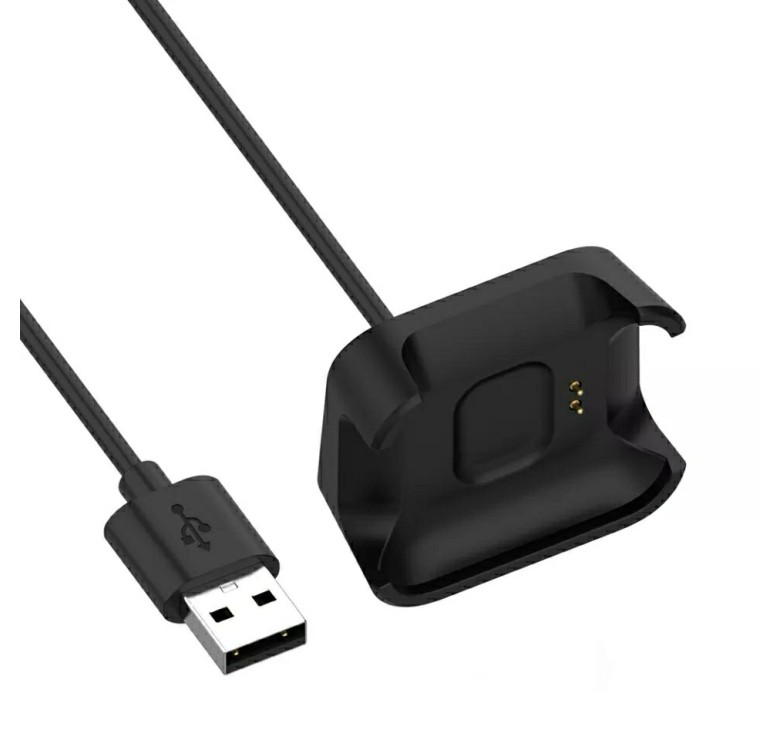 Магнітний USB кабель на смарт-годинник Xiaomi Mi Watch Lite / 1 метр / Чорний