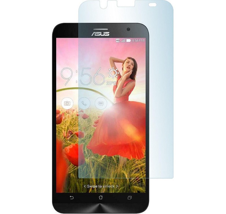 Загартоване захисне скло на Asus Zenfone 2 Laser (ZE 550 KL) / Без рамки / Прозоре