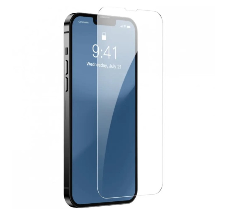 Загартоване захисне скло на Iphone 13 pro / Без рамки / Прозрачне