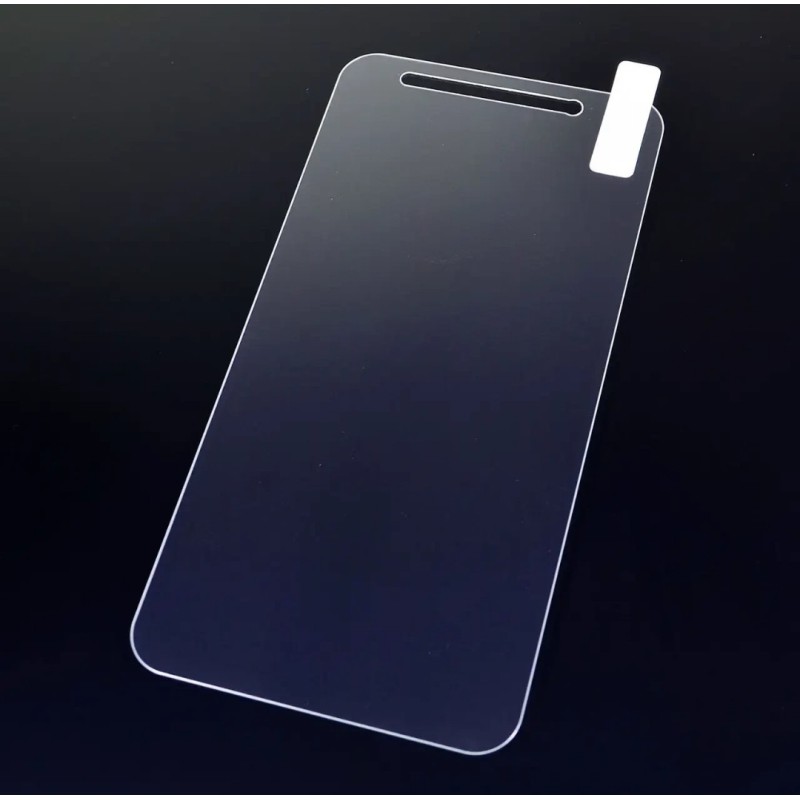 Закаленное защитное стекло на Huawei Y3 (2018) / Без рамки / Прозрачное