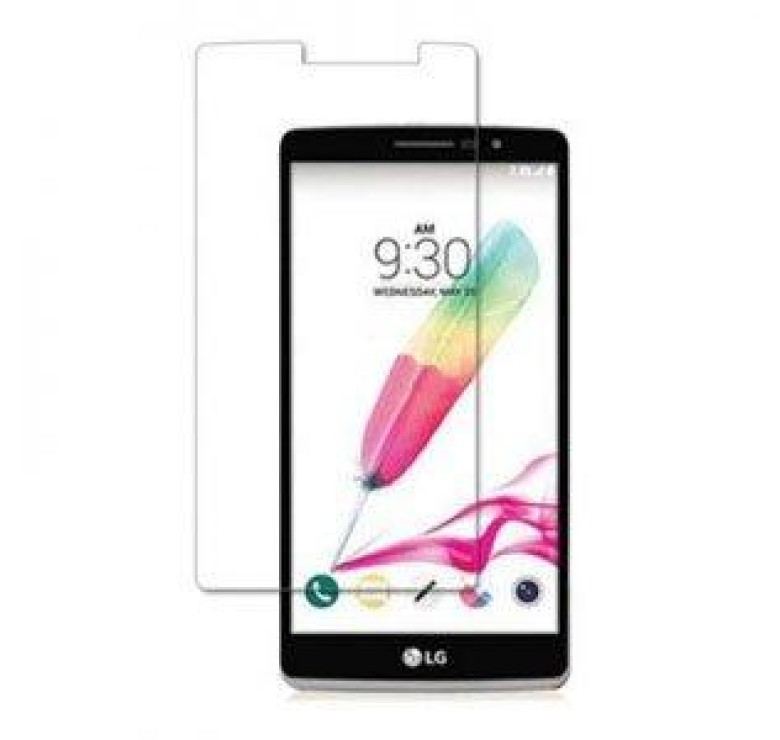 Загартоване захисне скло на LG Stylus 3 / Без рамки / Прозоре