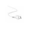 Кабель Micro - USB hoco. X37 для смартфонів / 1 метр / до 2.4 Ампера / Білий
