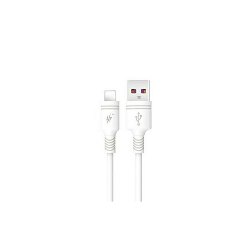 Кабель XO Lightning – USB для смартфонов Iphone / Быстрая зарядка 3 ампера / 1 метр / Белый