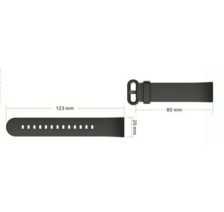 Ремінець на розумний годинник Redmi Watch 2 Lite / Чорний