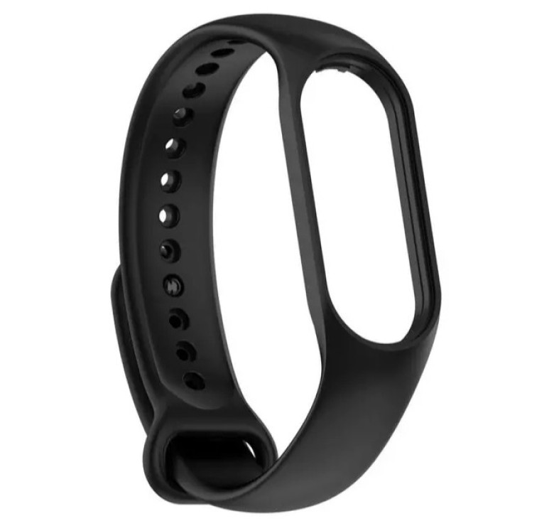 Ремінець на розумний браслет Xiaomi Mi Band 7 / Чорний