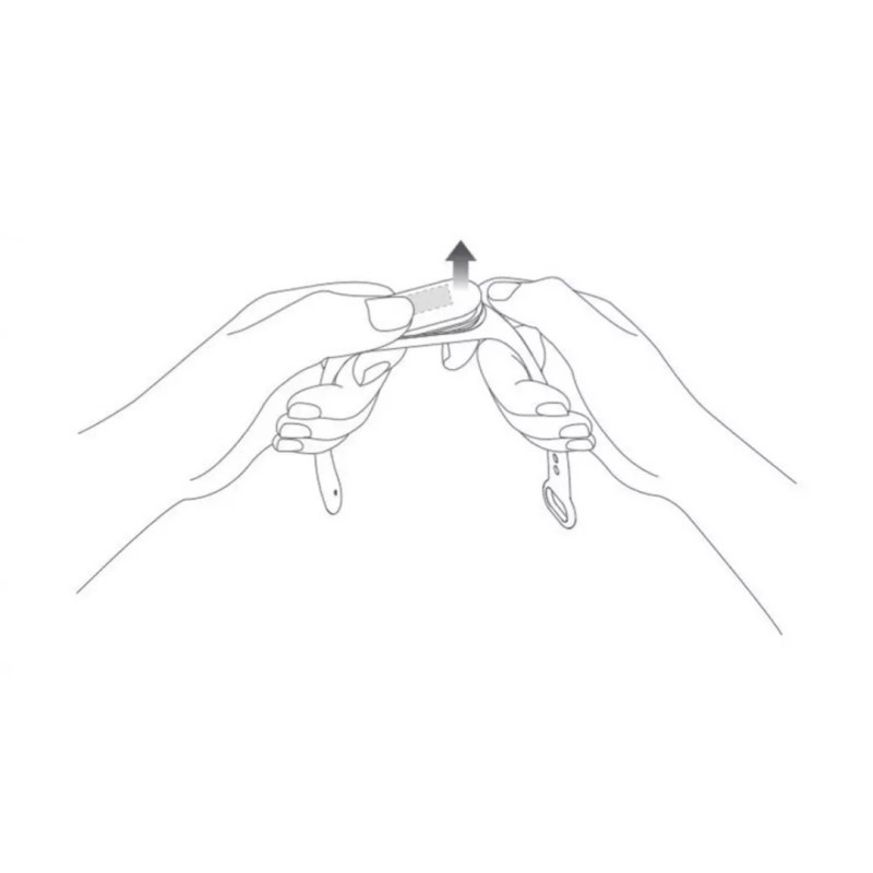 Ремінець на розумний браслет Xiaomi Mi Band 7 / Темно-синій