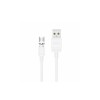 Магнітний Micro USB кабель XO-NB187 / Круглий / 360 Градусів / 100 см. / Білий
