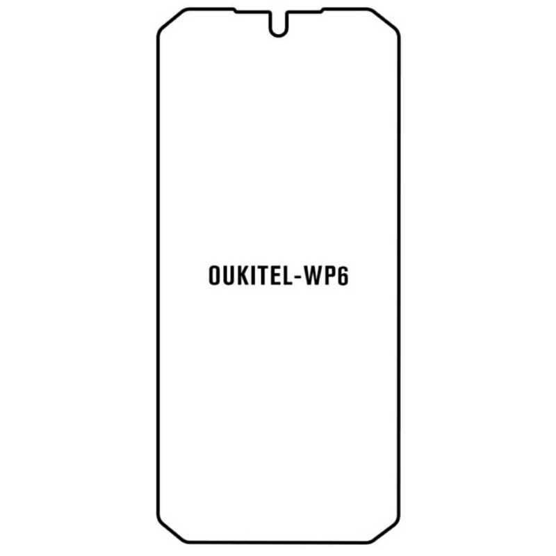 Гидрогелевая олеофобная защитная пленка для Oukitel WP6