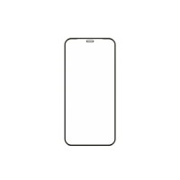 Загартоване скло на Iphone 12 / Повне покриття / Чорна рамка
