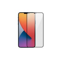 Загартоване скло на Iphone 12 Pro / Повне покриття / Чорна рамка