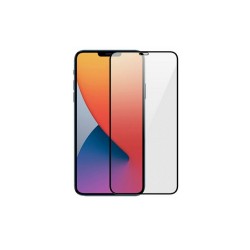 Закаленное стекло на  Iphone 12 Pro / Полное покритие /  Черная рамка