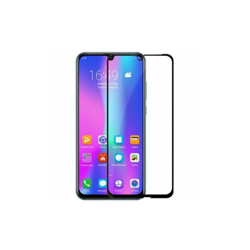 Закаленное защитное стекло на Honor 20 Lite / Honor 20i / Черная рамка