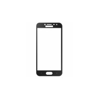 Загартоване захисне скло на Samsung J250 / Чорна рамка