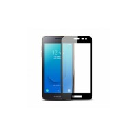 Загартоване захисне скло на Samsung J2 Core (2018) / Чорна рамка