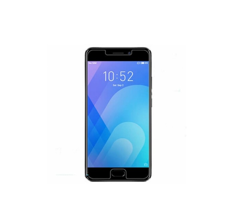 Загартоване захисне скло на Meizu M6 / Без рамки / Прозоре