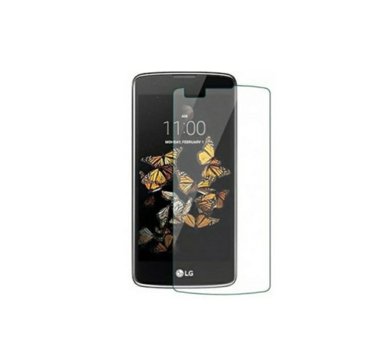 Загартоване захисне скло на LG K8 / Без рамки / Прозоре